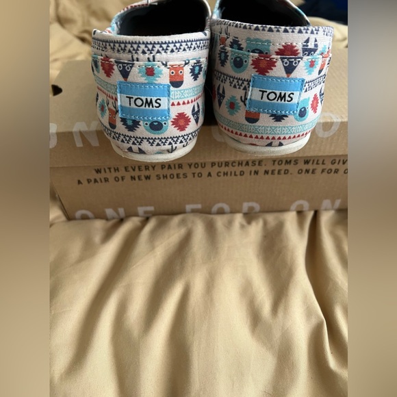 Toms Womens Birch Winter Critters Slip On Loafers,Deer/Fox/Bear, size 9.5 - Picture 6 of 8